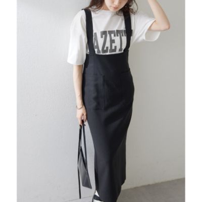 美品⭐️ウィムガゼット サスペンダースカート ツイード
