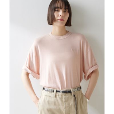 【ウィムガゼット】シアーTシャツ Whim Gazette(ウィム ガゼット)｜シアーTシャツ/レモンイエロー