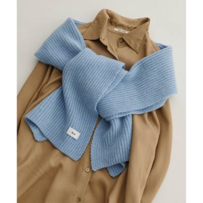 集英社HAPPY PLUS STOREWhim Gazette（ウィム ガゼット）/【Hoaw.】カシミヤリブストール