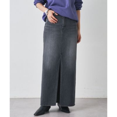 【ウミガメ様用】Whim Gazette デニムスリットスカート 38 ウィムガゼット Whim Gazette デニムスリットスカート （blue