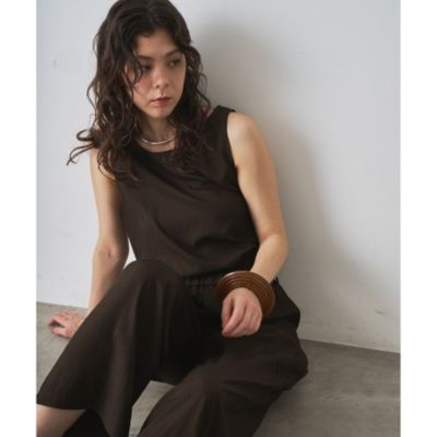 専用　美品　ウィムガゼット　オールインワン　ベージュ 中古・古着通販】Whim Gazette (ウィムガゼット) シルク