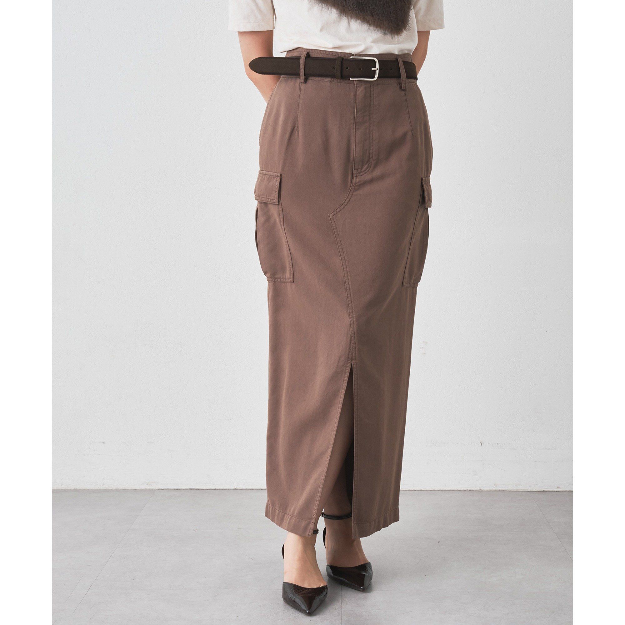 Whim Gazette(ウィム ガゼット)/セイヒンゾメミリタリースカート