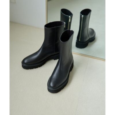 集英社HAPPY PLUS STOREWhim Gazette（ウィム ガゼット）/【Hoaw.】バックZIPショートブーツ