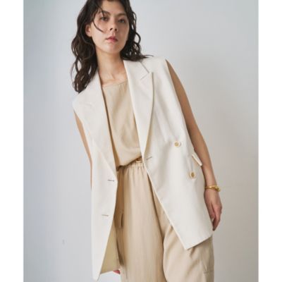 集英社HAPPY PLUS STOREWhim Gazette（ウィム ガゼット）/ダックダブルジレ