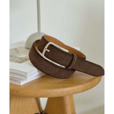 集英社HAPPY PLUS STOREWhim Gazette（ウィム ガゼット）/【Hoaw.】スエードバックルベルト