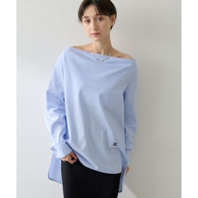 今季未使用2025★定価2.5万★ウィムガゼット ブロードオフショルダーブラウス Whim Gazette(ウィム ガゼット)のブロードオフショルダーブラウス通販