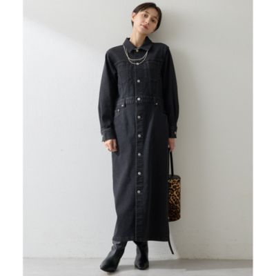 ウィムガゼット　デニムワンピース ストレッチデニムワンピース | Whim Gazette(ウィム ガゼット