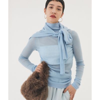 集英社HAPPY PLUS STOREWhim Gazette（ウィム ガゼット）/【THE PAUSE】リブハイネックプルオーバー