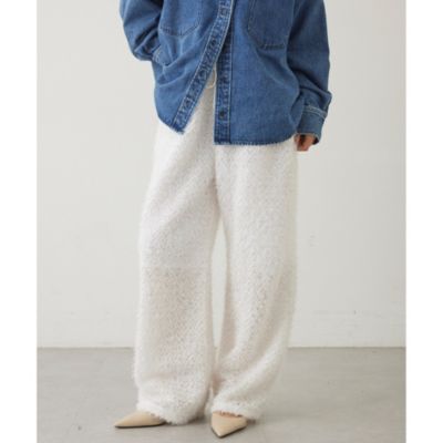集英社HAPPY PLUS STOREWhim Gazette（ウィム ガゼット）/【THE PAUSE】フェザーチュールパンツ