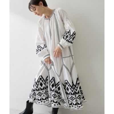 集英社HAPPY PLUS STOREWhim Gazette（ウィム ガゼット）/エンブロイダリーワンピース