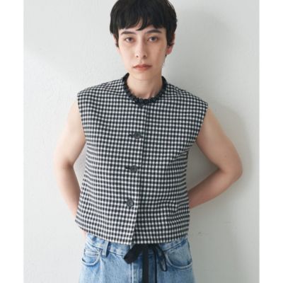 集英社HAPPY PLUS STOREWhim Gazette（ウィム ガゼット）/ダブルクロスジレ