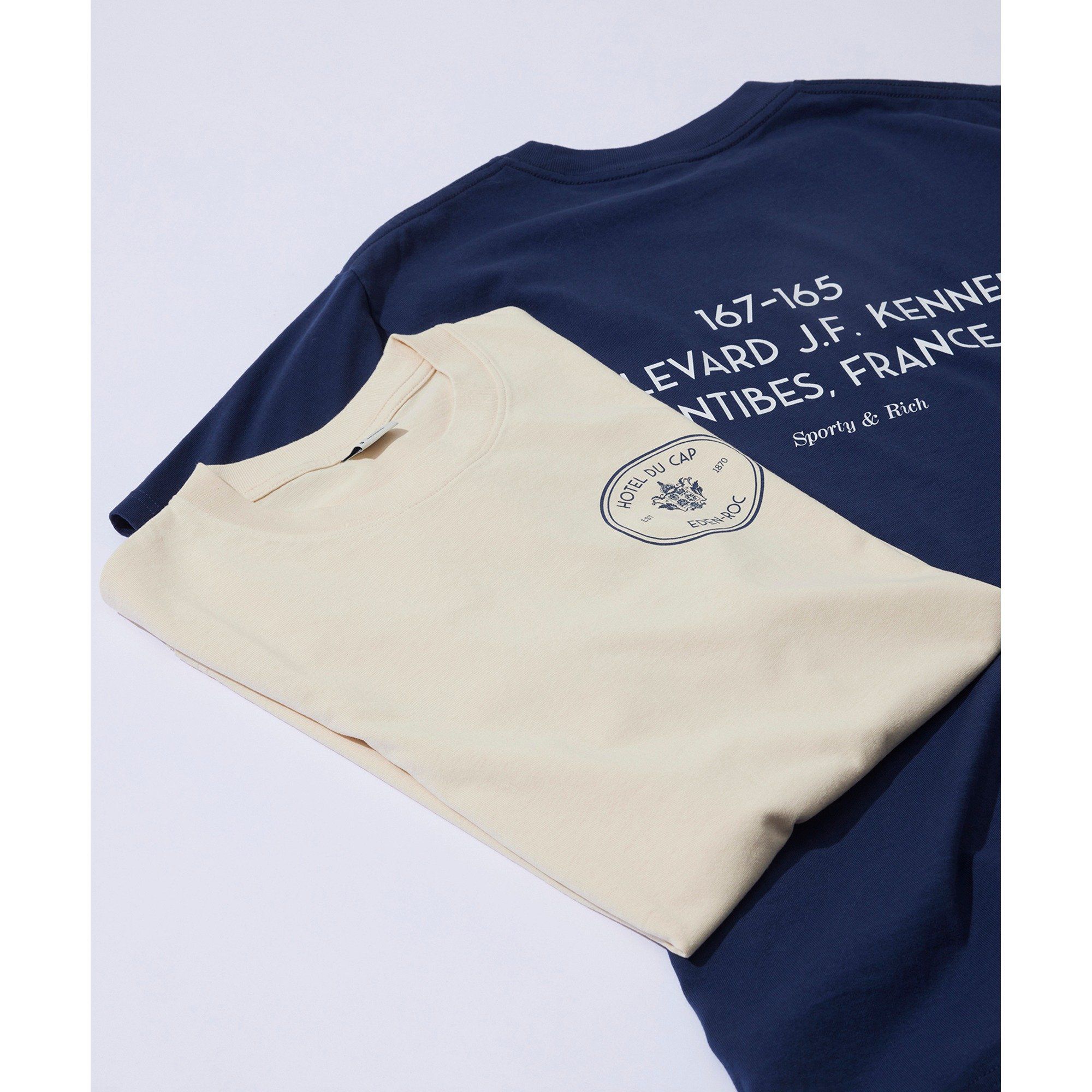 Whim Gazette(ウィム ガゼット)/【Sporty&Rich】Kennedy Crest T