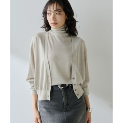 集英社HAPPY PLUS STOREWhim Gazette（ウィム ガゼット）/16G Vネックカーディガン