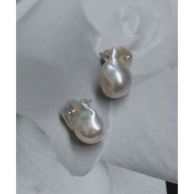 集英社HAPPY PLUS STOREWhim Gazette（ウィム ガゼット）/【Hoaw.】バロックパールピアス