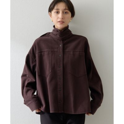 集英社HAPPY PLUS STOREWhim Gazette（ウィム ガゼット）/デニムボウタイシャツ
