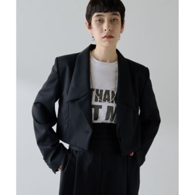 集英社HAPPY PLUS STOREWhim Gazette（ウィム ガゼット）/ウールギャバテーラージャケット