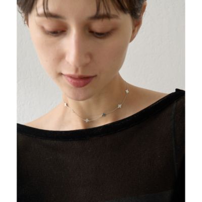 集英社HAPPY PLUS STOREWhim Gazette（ウィム ガゼット）/【Hoaw.】Flower Chain ネックレス