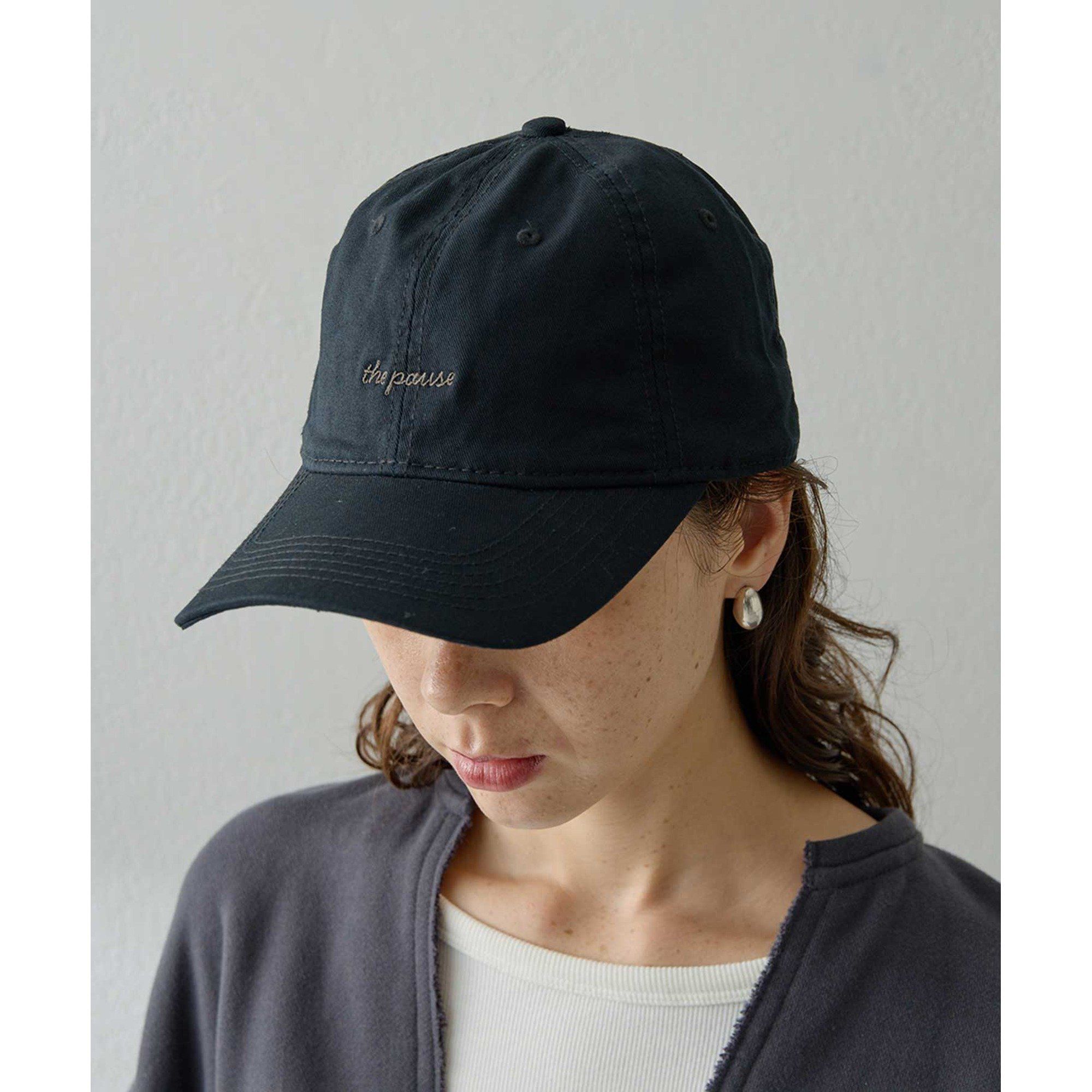 Whim Gazette(ウィム ガゼット)/【THE PAUSE】コットン刺繍キャップ