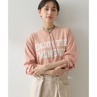 集英社HAPPY PLUS STOREWhim Gazette（ウィム ガゼット）/フロッキープリントロングTシャツ