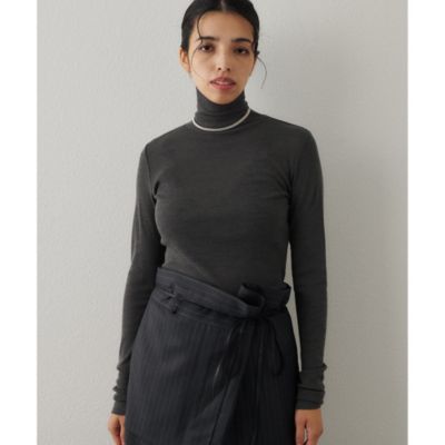 2023AW Whim Gazette ウールポンチオールインワン ネイビー Whim