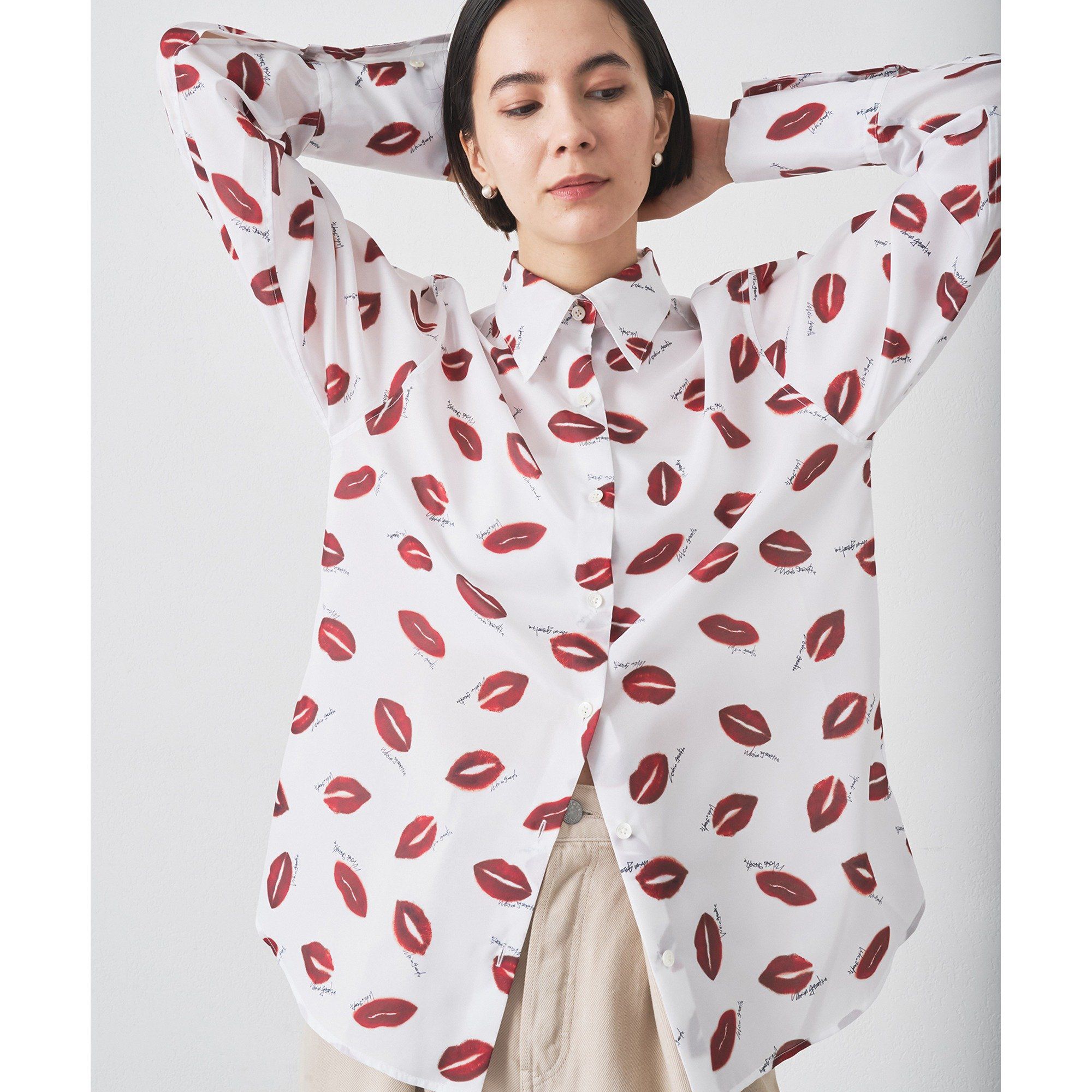 Whim Gazette(ウィム ガゼット)/リップシャツ