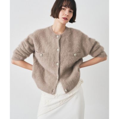 Whim Gazette ウィムガゼット HYBRIDコットンカーディガン 14Gロングカーディガン | Whim Gazette(ウィム ガゼット