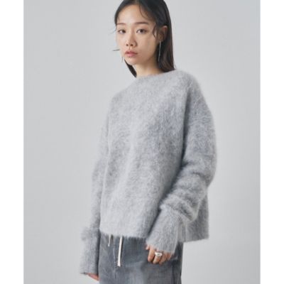 Whim Gazette(ウィム ガゼット)のスーリーアルパカクルーネックプル