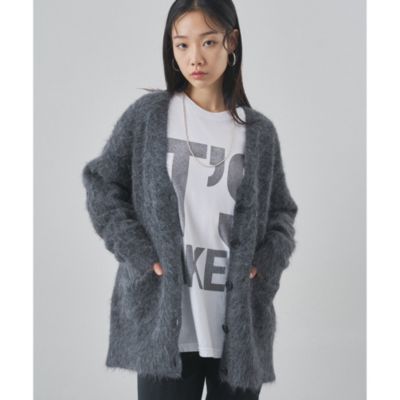 Whim Gazette(ウィム ガゼット)のスーリーアルパカカーディガン通販