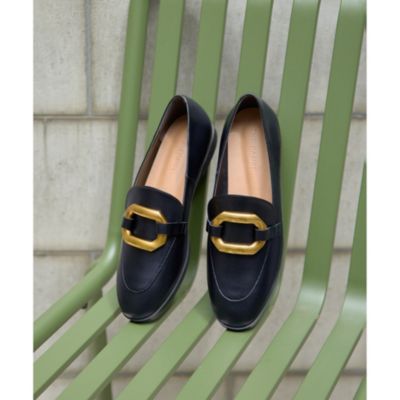 【美品】Whim Gazette THE PAUSEローファー Whim Gazette(ウィム ガゼット)の【THE PAUSE】バックル