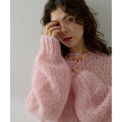 集英社HAPPY PLUS STOREWhim Gazette（ウィム ガゼット）/ハンドクルーニットプルオーバー