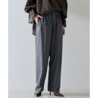 Whim Gazette(ウィム ガゼット)のサキソニーウールパンツ通販 | 集英社