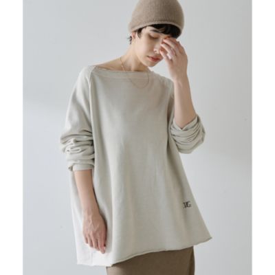 集英社HAPPY PLUS STOREWhim Gazette（ウィム ガゼット）/オフショル裏毛プルオーバー