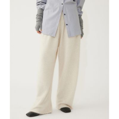 集英社HAPPY PLUS STOREWhim Gazette（ウィム ガゼット）/【THE PAUSE】ファーニットドロストパンツ