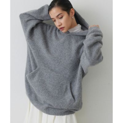 集英社HAPPY PLUS STOREWhim Gazette（ウィム ガゼット）/【THE PAUSE】ファーニットフーディープルオーバー