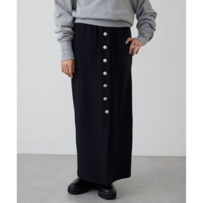 Whim Gazette(ウィム ガゼット)の【THE PAUSE】ウールジャージボタン