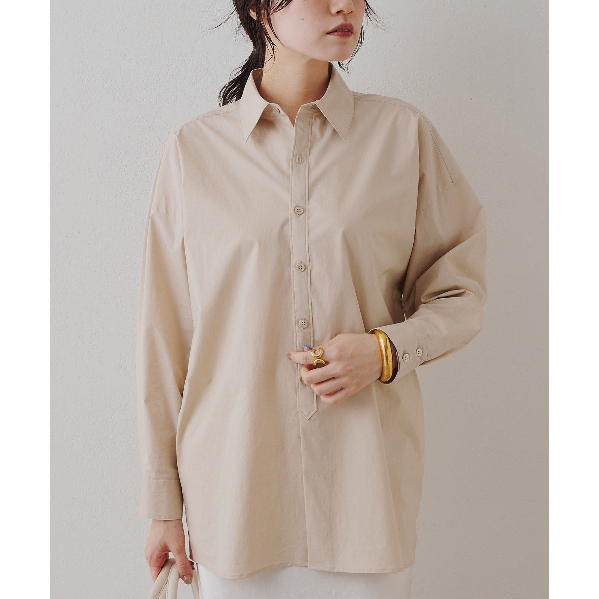 Whim Gazette(ウィム ガゼット)/ドルマンシャツ