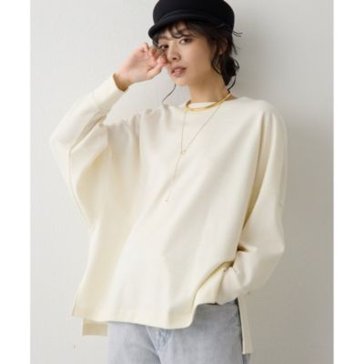 集英社HAPPY PLUS STOREWhim Gazette（ウィム ガゼット）/圧縮スムースワイドプルオーバー