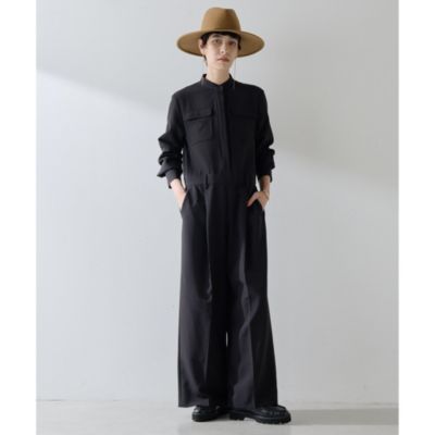 Whim Gazette(ウィム ガゼット)のバンドカラーオールインワン