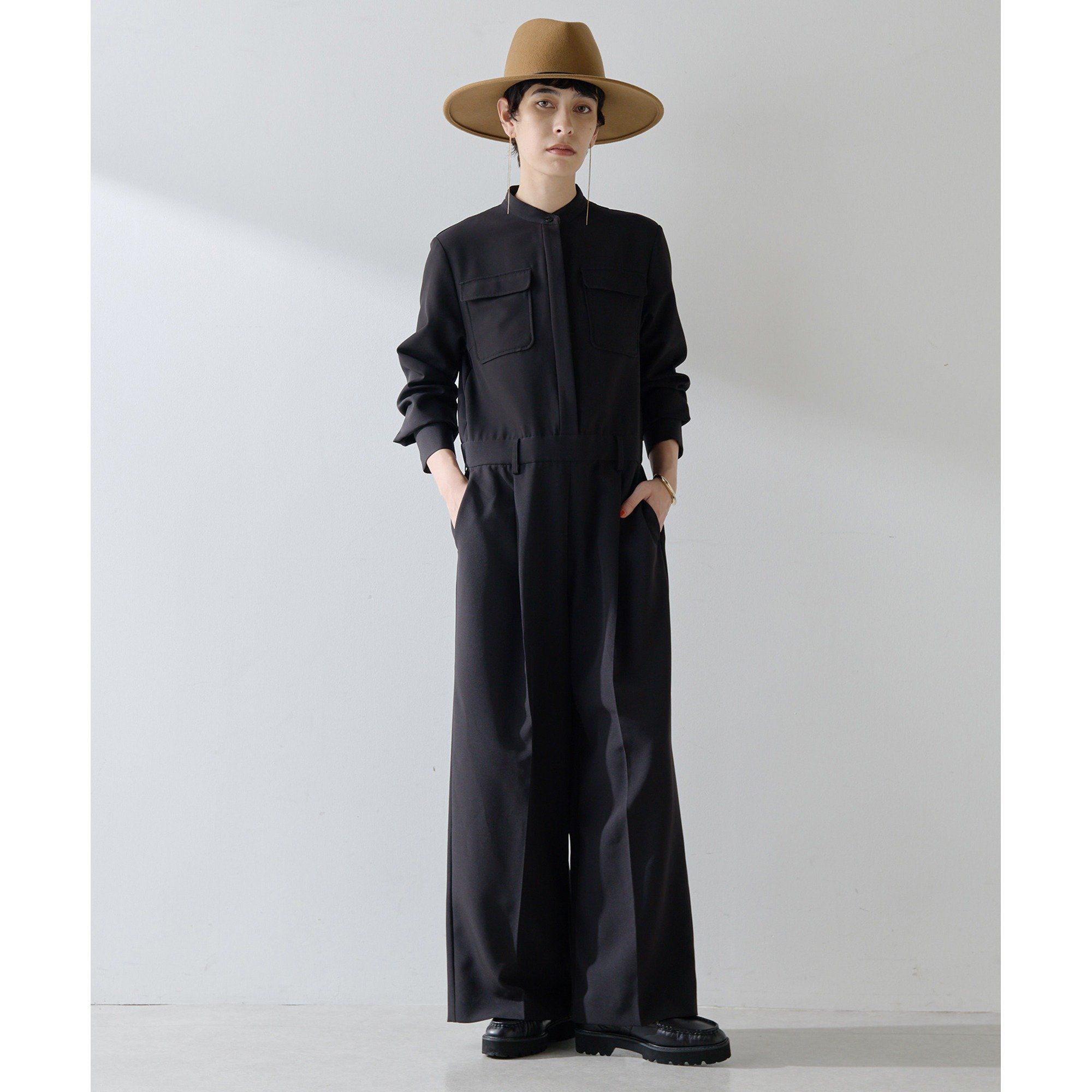 Whim Gazette(ウィム ガゼット)/バンドカラーオールインワン