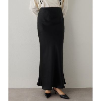 集英社HAPPY PLUS STOREWhim Gazette（ウィム ガゼット）/サテンフレアスカート