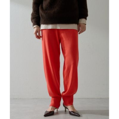 Whim Gazette(ウィム ガゼット)のウールカシミヤニットパンツ通販