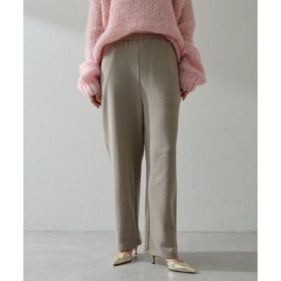 Whim Gazette(ウィム ガゼット)の裏毛ワイドパンツ通販 Marisol