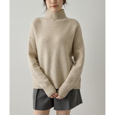 集英社HAPPY PLUS STOREWhim Gazette（ウィム ガゼット）/【Drawing Numbers】接結ルーズタートルニット