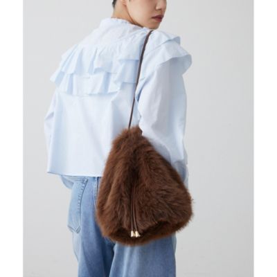 　【THE PAUSE】フェイクファードロストバッグ