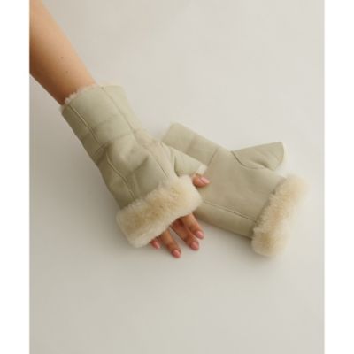 カピバラ Whim Gazette 6123652D2 Whim Gazette(ウィム ガゼット)のムートングローブ通販 | 集英社HAPPY