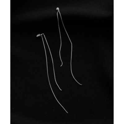 Whim Gazette(ウィム ガゼット)の【THE PAUSE】2WAYチェーンピアス通販