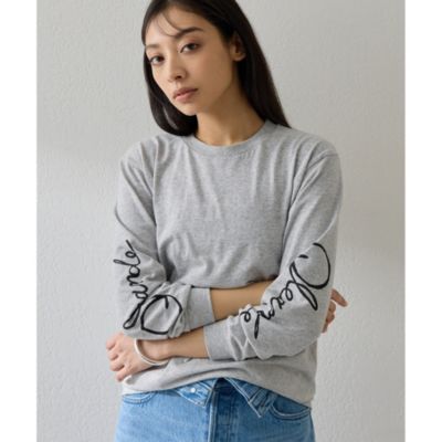 ロゴロングスリーブTシャツ　ウィムガゼット Whim Gazette（ウィム ガゼット） tシャツ ロゴロングスリーブTシャツ
