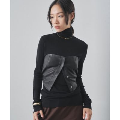 Whim Gazette(ウィム ガゼット)のレザービスチェ通販 | 集英社HAPPY