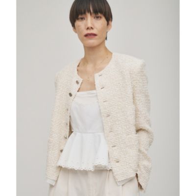 Whim Gazette(ウィム ガゼット)の【GEMINI】ツイードジャケット通販