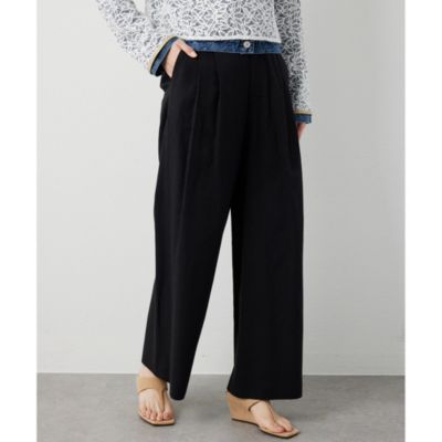 Whim Gazette(ウィム ガゼット)の【THE PAUSE】コットンリネンタック